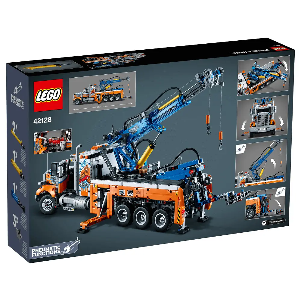 LEGO Technic Camion de remorcare de mare tonaj 42128