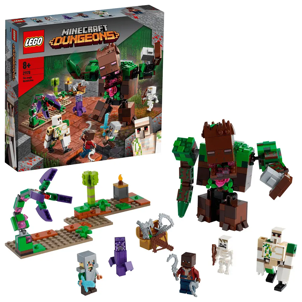 LEGO Minecraft Monstrul din jungla 21176