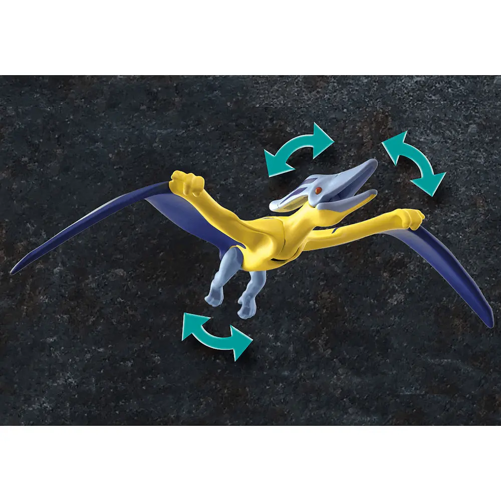 Set Pteranodon Lovitura Dronei Playmobil, 50 piese