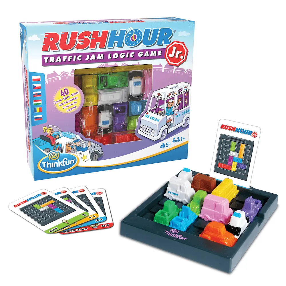 Joc educativ Thinkfun - Rush Hour Jr., limba romana