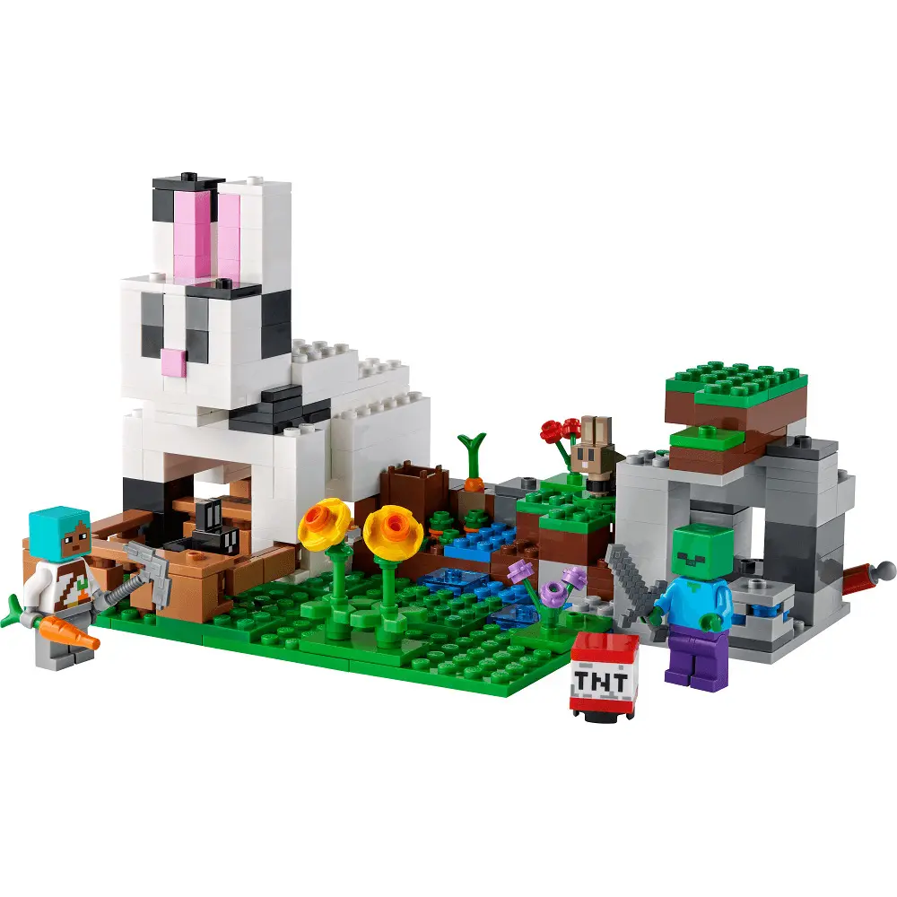 LEGO Minecraft Ferma de iepuri 21181