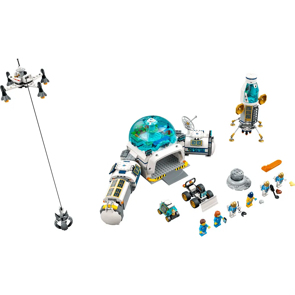 LEGO City Baza de cercetare selenara 60350