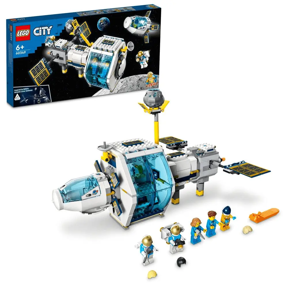 LEGO City Statie spatiala selenara 60349