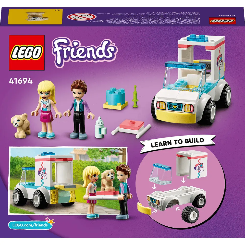 LEGO Friends Ambulanta clinicii animalutelor 41694
