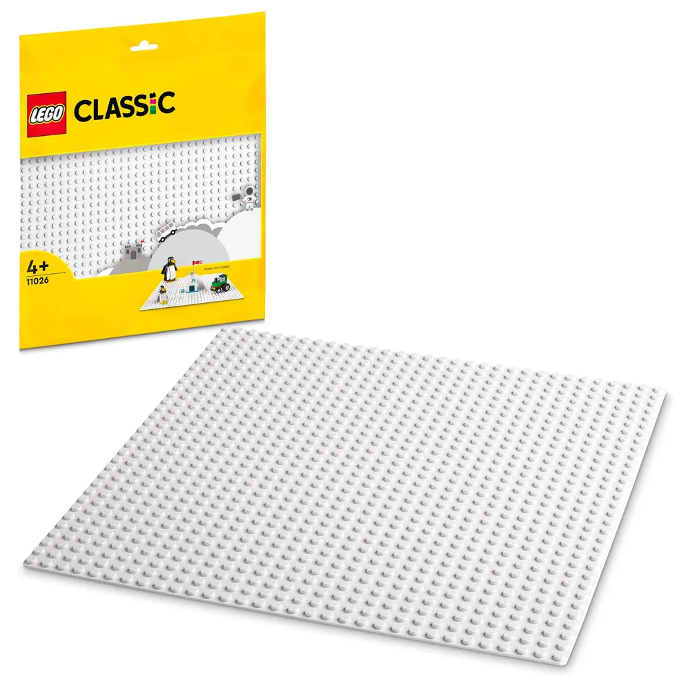 LEGO Classic Placa de baza alba 11026