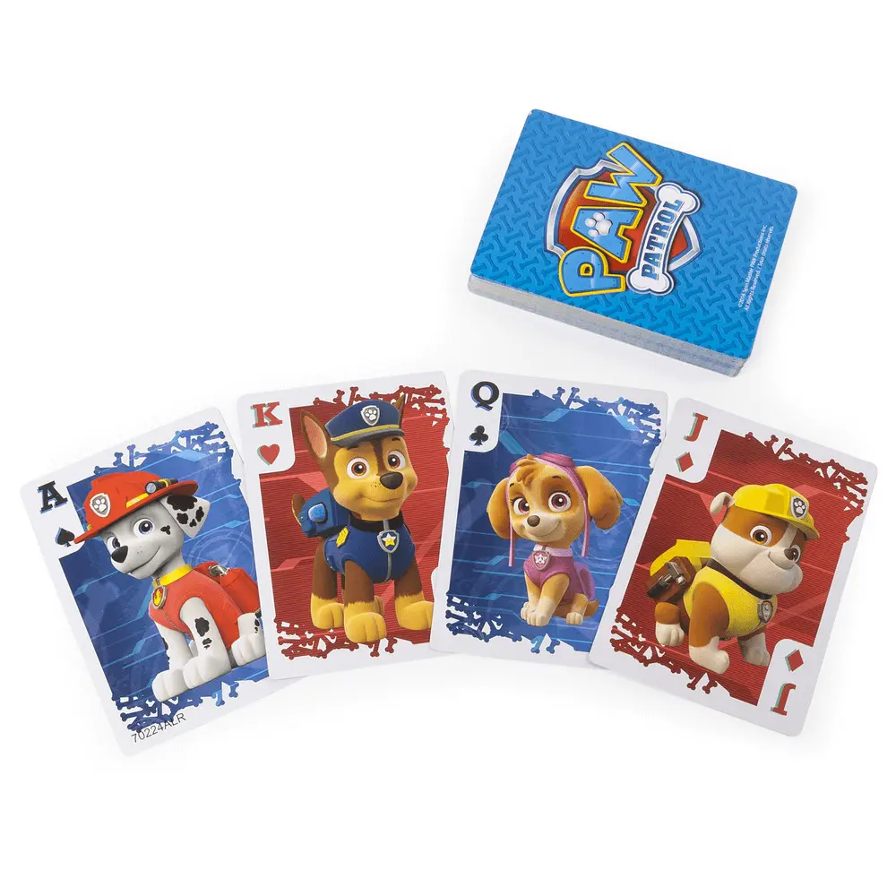 Pachet carti de joc Patrula Catelusilor, Multicolor