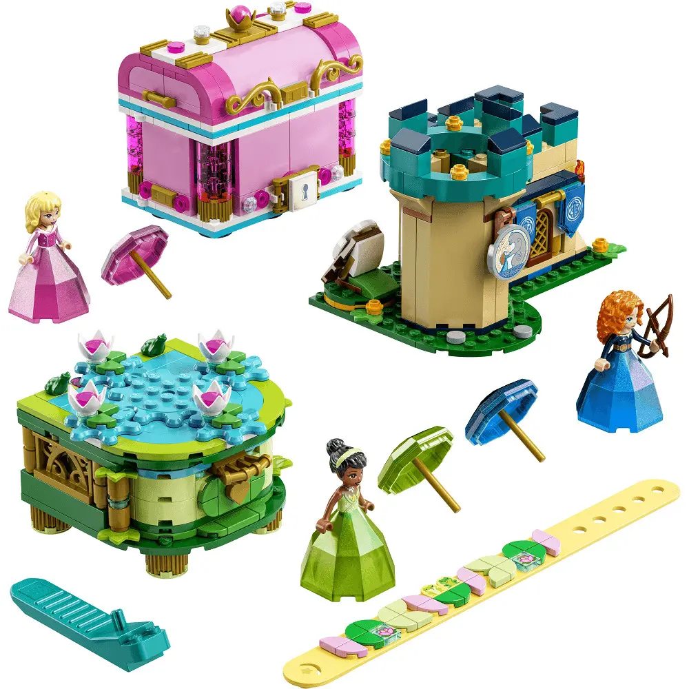 LEGO Disney Creatiile fermecate ale Aurorei, Meridei si Tianei 43203