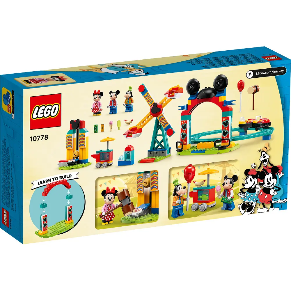 LEGO Disney Mickey and Friends - Distractie la balci cu Mickey, Minnie si Goofy 10778