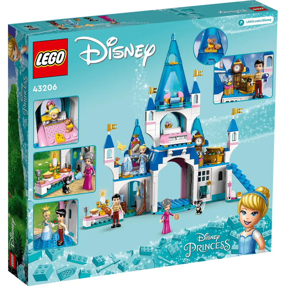 LEGO Disney Castelul Cenusaresei si al lui Fat-Frumos 43206