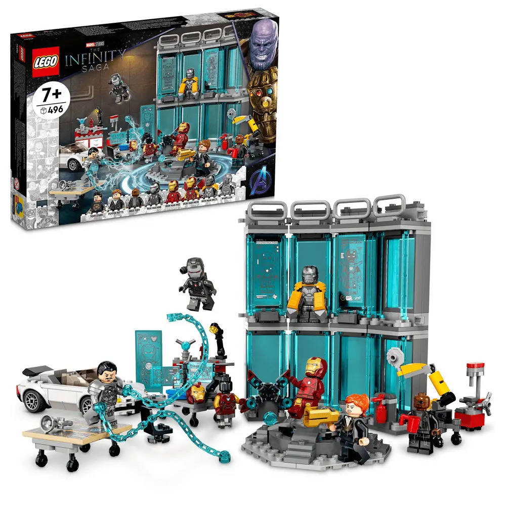 LEGO Marvel Arsenalul lui Iron Man 76216