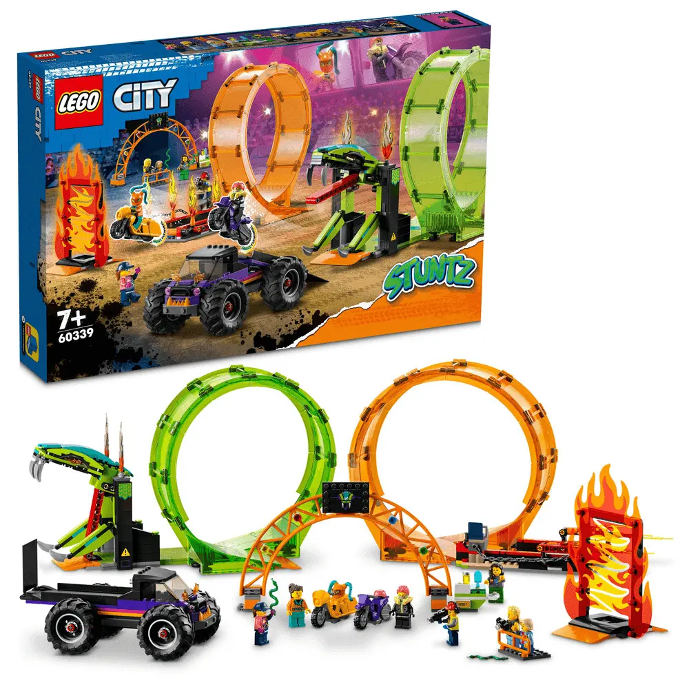 LEGO City Arena de cascadorii cu doua bucle 60339