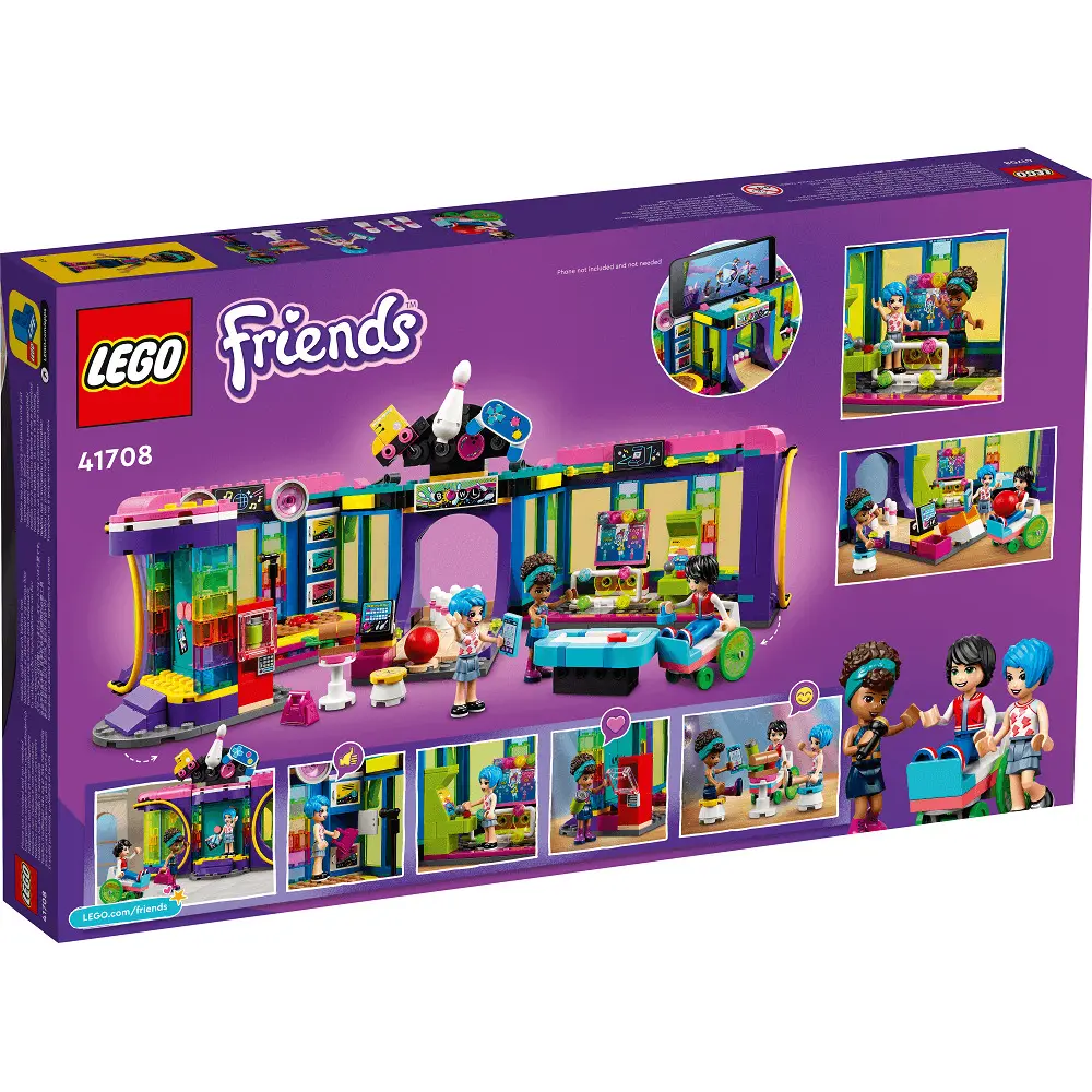 LEGO Friends Galeria disco cu jocuri electronice 41708