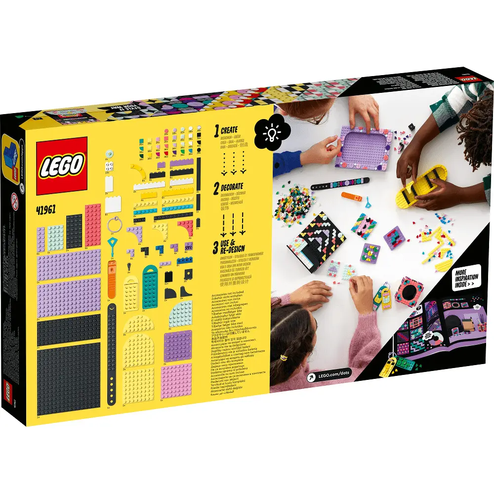 LEGO DOTS Trusa de unelte a designerului - modele 41961