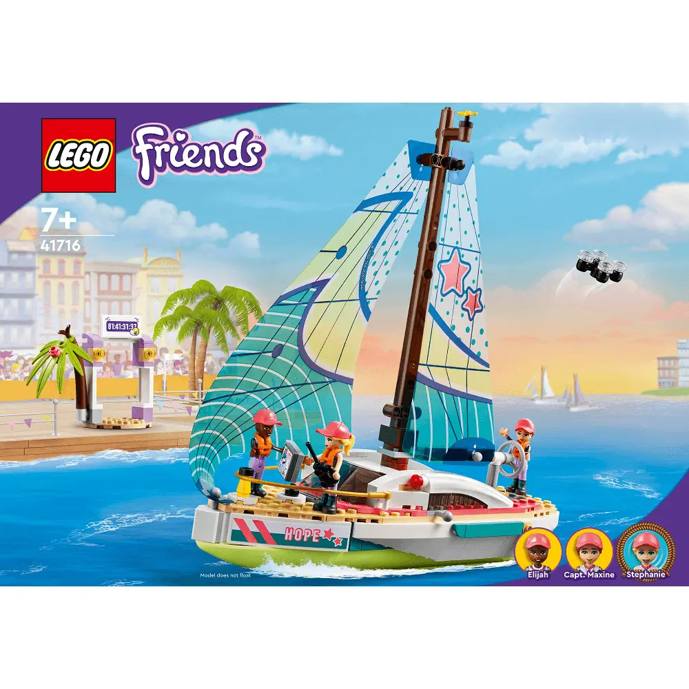 LEGO Friends Aventura nautica a lui Stephanie 41716