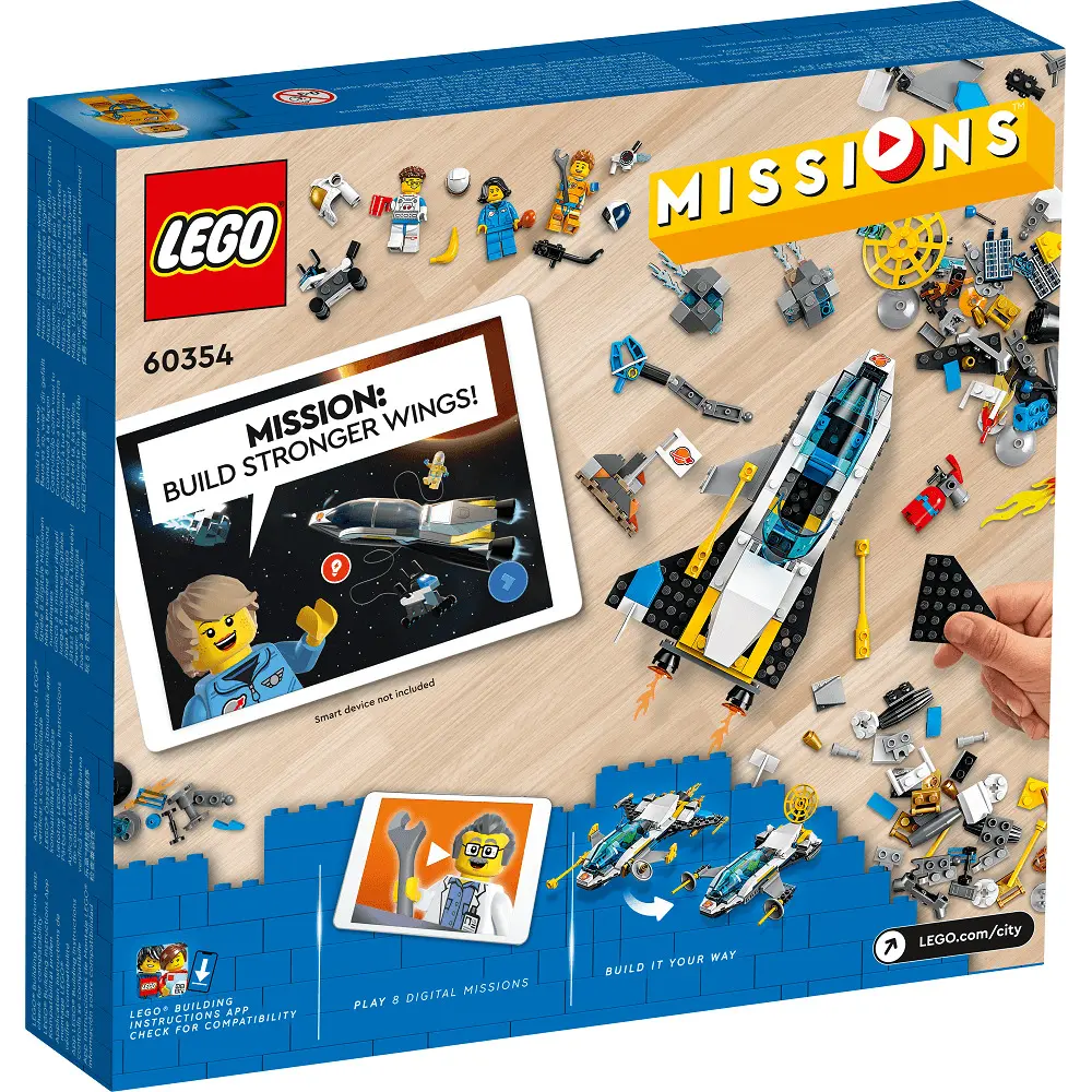 LEGO City Misiuni de explorare spatiala pe Marte 60354