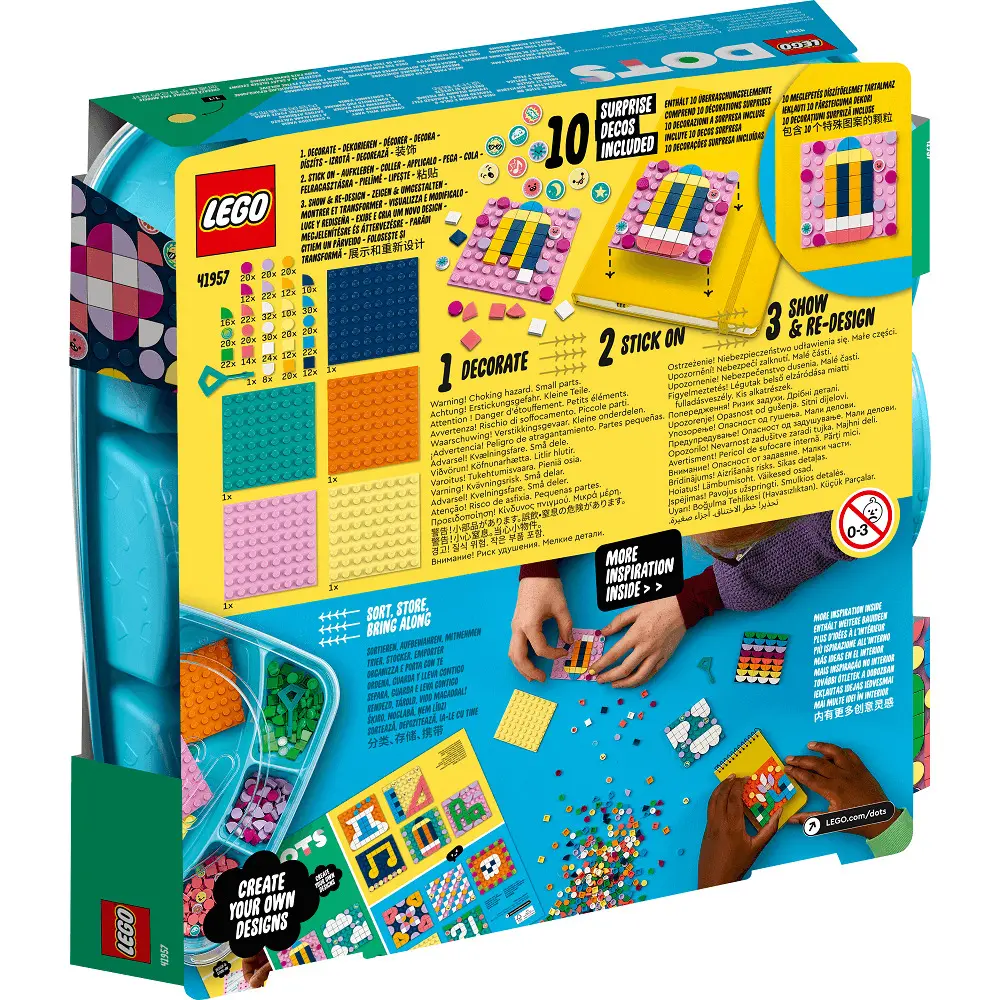 LEGO DOTS Mega pachet cu petice adezive 41957