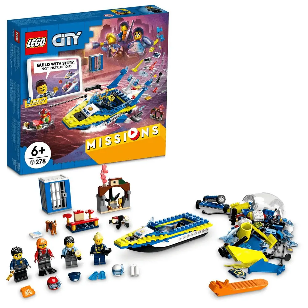 LEGO City Misiunile politiei apelor 60355