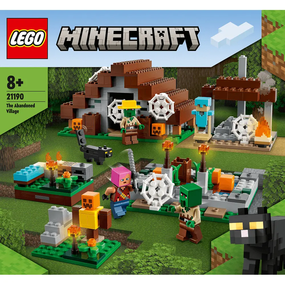 LEGO Minecraft Satul parasit 21190