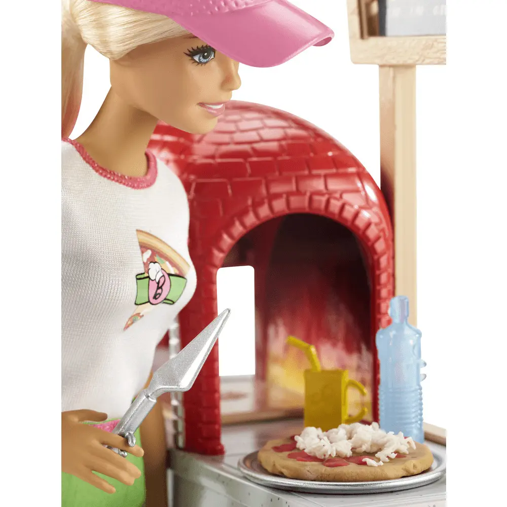 Set de joaca Pizzeria Barbie, Multicolor