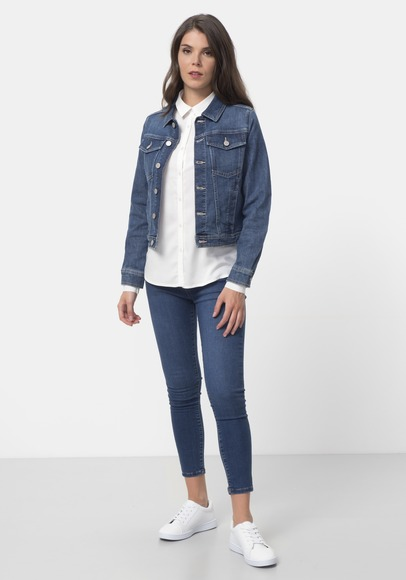 Jacheta jeans dama S/XXL