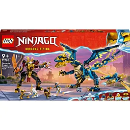 LEGO Ninjago Dragonul stihie vs. robotul imparatesei 71796