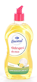 Detergent de vase super degresant, Carrefour Essential lamaie