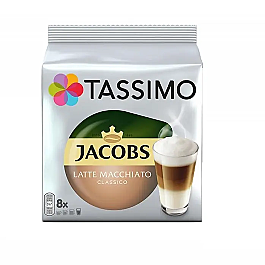 Cafea capsule Tassimo Jacobs Latte Machiato, 8 bauturi x 295 ml