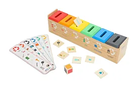 Joc de reciclare Montessori, Multicolor