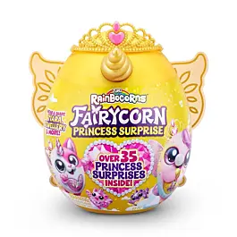 Jucarie de plus surpriza Rainbocorns Fairycorn Princess Surprise, Multicolor