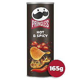 Chipsuri Pringles picante si condimentate, 165g