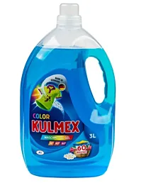 Detergent lichid gel rufe Kulmex Color, 60 spalari, 3L