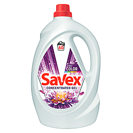 Detergent automat lichid, Savex 2in1 Color, 60 spalari, 3.3 L