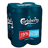 Bere Carlsberg fara alcool 4 x 0.5L