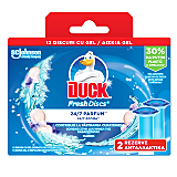 Odorizant pentru toaleta Duck fresh discs marine 2 x 36 ml