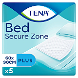 Aleze / Protectii pentru pat Tena Bed Plus, 60 x 90 cm, 5 bucati