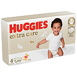 Scutece Huggies Extra Care Mega marimea 4, 8-16 kg, 60 buc