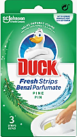 Benzi parfumate pentru wc Duck Pin, 3 benzi