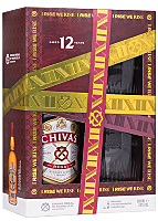 Whisky Chivas Regal 12YO Blended 0.7L 40% alcool +2 pahare