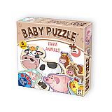 Baby puzzle Animale domestice - 2,3,4 piese