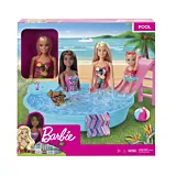 Set de joaca Papusa Barbie cu piscina