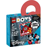 LEGO DOTS Disney Petic de cusut Mickey Mouse si Minnie Mouse 41963