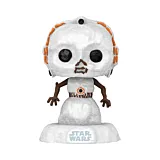 Figurina cu cap oscilant Funko Pop Star Wars Holiday C3PO 559, Multicolor