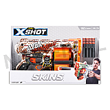 Pistol XShot Dread cu 12 proiectile, Multicolor