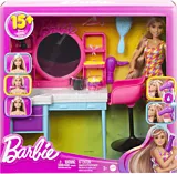 Set de joaca cu papusa Barbie Salon de par, Multicolor