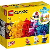 LEGO Classic Caramizi transparente 11013