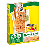 Hrana uscata pui verdeturi pentru pisici Purina Friskies Indoor 300g