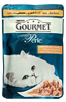 Hrana umeda pentru pisici cu pui Gourmet Perle 85g