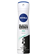 Deodorant spray Invisible Black&White Fresh Nivea 150ml
