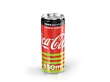 Bautura carbogazoasa Coca-Cola Lime Zero Zahar 0.33L