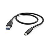 Cablu Hama USB Type C - USB 3.1 A, 1.5 m, Negru